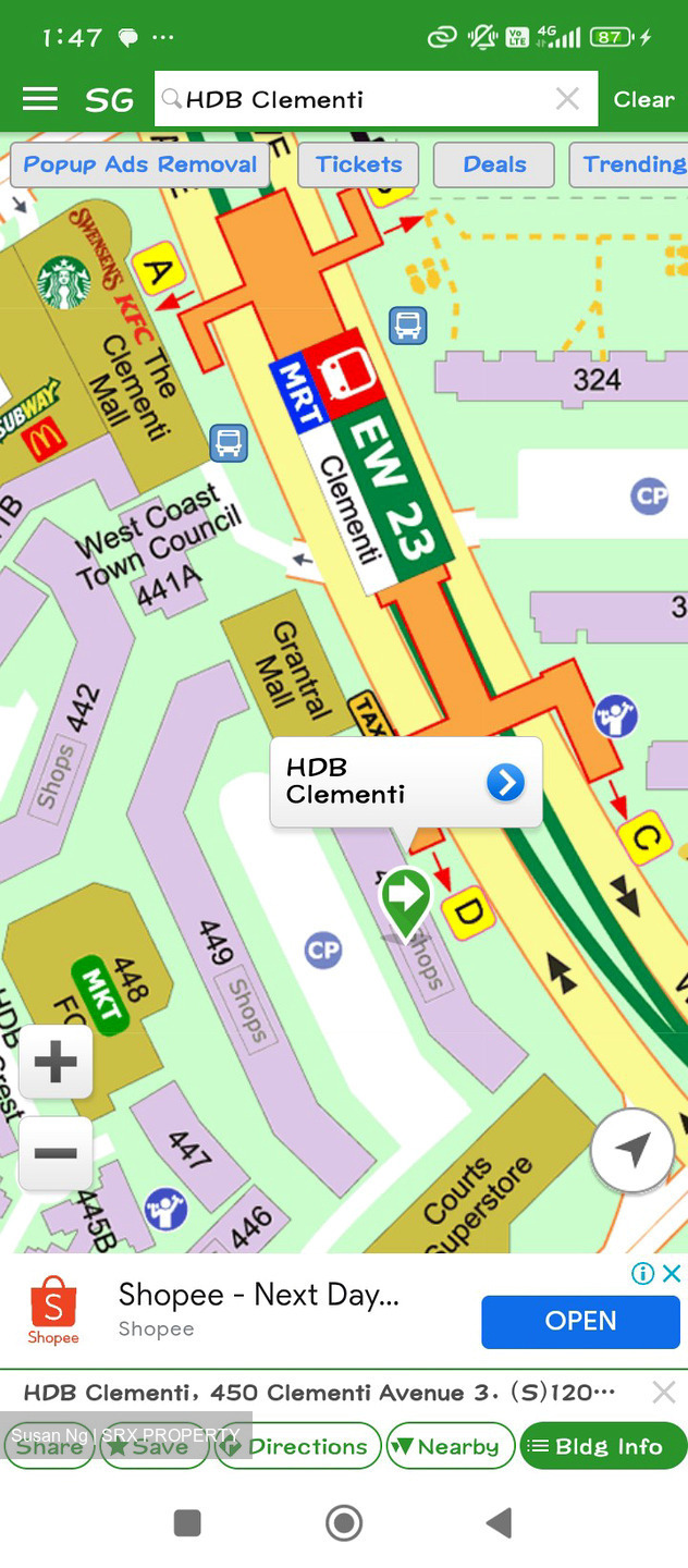 Blk 450 Clementi Avenue 3 (Clementi), HDB 3 Rooms #449075931